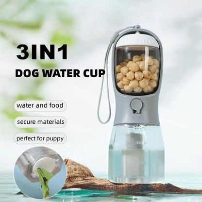 Portable Multi-functional Pet Cup - 3 in 1