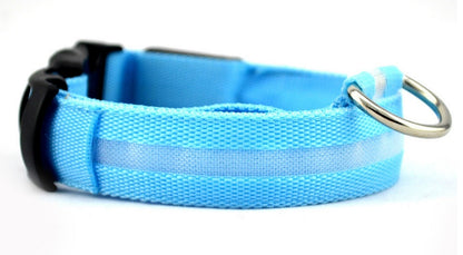 Nylon LED Dog Luminous Collar