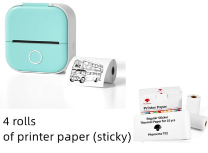 Portable Thermal Label Printer