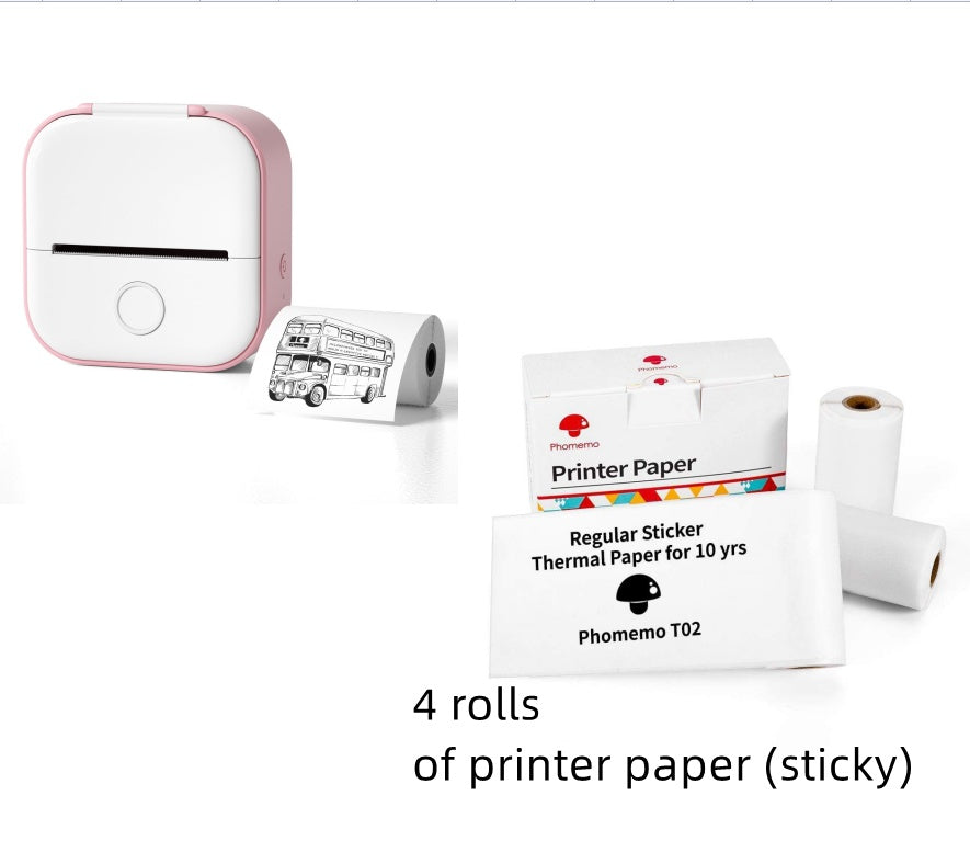 Portable Thermal Label Printer