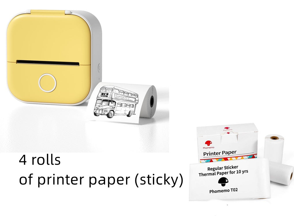 Portable Thermal Label Printer