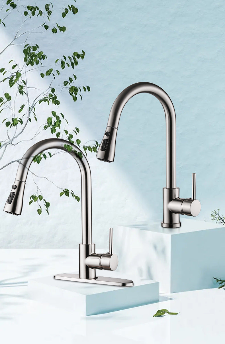 Pull-out Dishwashing Sink Faucet