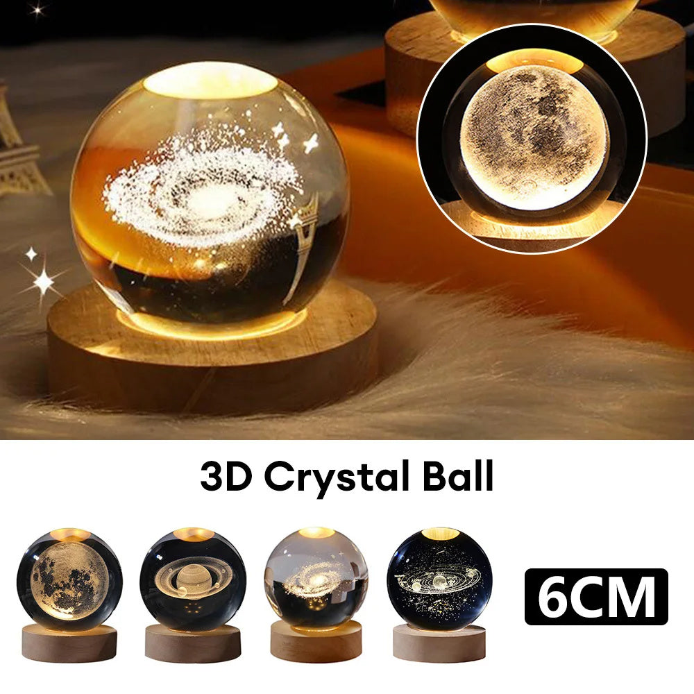 Crystal Ball Night Lamp