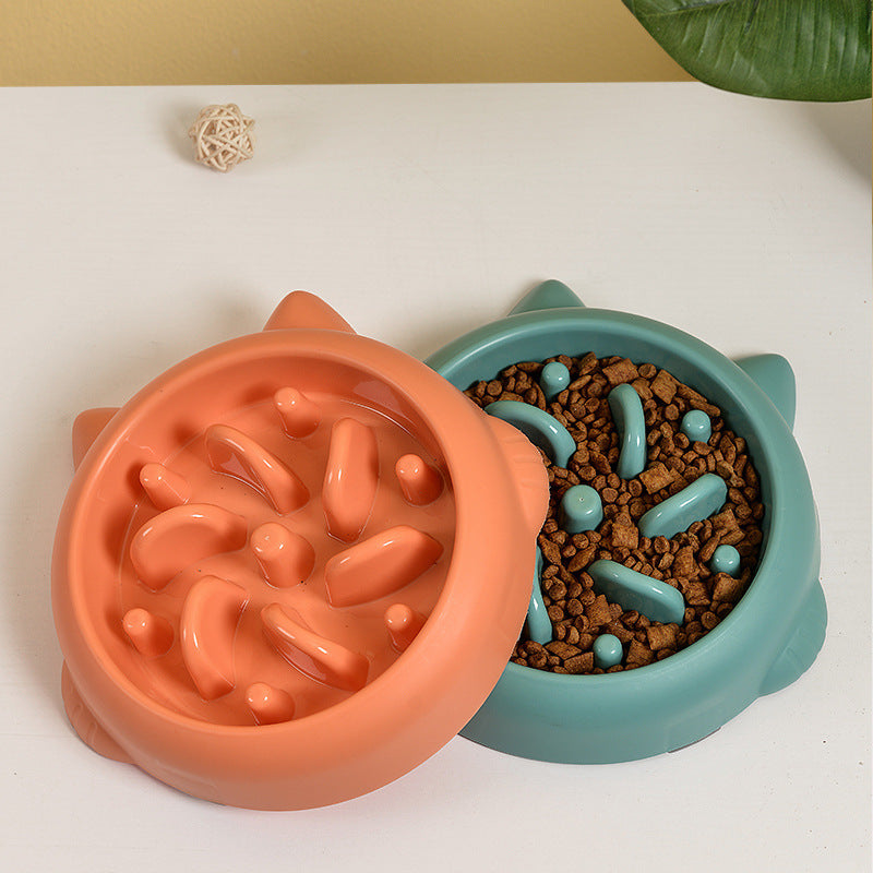 Anti Choking Feeder Dish Bowl